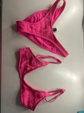 pink triangl bikini set- maia style